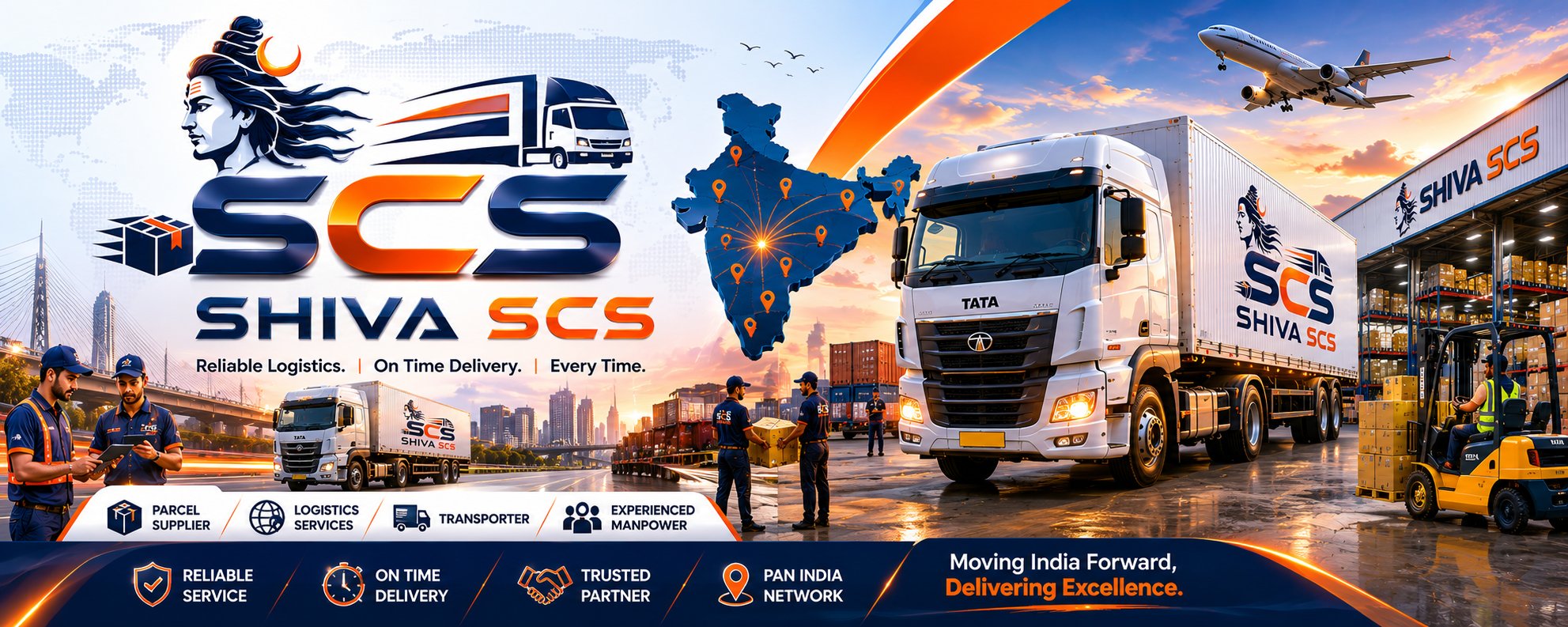 Shiva SCS logistics operations Jaipur